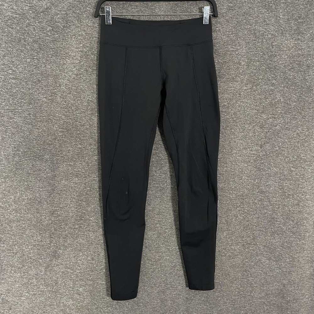 Arc'teryx Rho LT Bottom Leggings Womens Small Black Base Layer Thermal Hiking